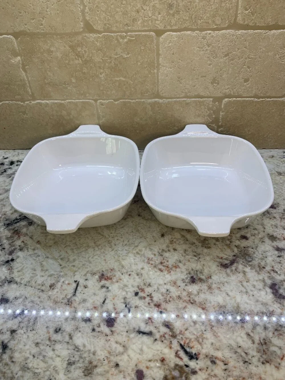 Vintage Corning Ware Set of 2 Blue Cornflower P-41-B 1 3/4 cup